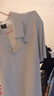 KOLON SPORT/可隆SECO POLO衫  男士户外抗菌防晒UPF50+吸湿速干T恤 LHPT6MTT23-LG 浅灰 L 175/96A 实拍图