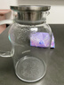 GLASSLOCK耐热玻璃冷水壶高硼硅家用大容量凉白开水壶泡茶果汁壶1800ml 实拍图