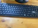 联想（Lenovo）无线键盘鼠标套装 键鼠套装全尺寸键盘 商务办公 USB 适用笔记本台式机一体机 KN220/T221 黑色 实拍图