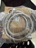 九牧（JOMOO）不锈钢上水头编织软管花洒耐热防爆淋浴软管1.5米H2BE2-150103C-2 实拍图