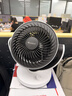 格力（GREE）空气循环扇台式桌面电风扇节能卧室超静音小风扇办公室摇头床头风扇家用空调伴侣 黑白色【机械款】3档调节/左右摇头 实拍图