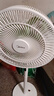 美的（Midea）【幸运草安睡1S】一级能效直流变频声控电风扇家用遥控卧室静音落地扇台式桌面抗菌大风力转页扇 实拍图