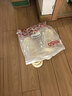 名创优品（MINISO）洞洞鞋男女款EVA夏外穿沙滩凉鞋防滑踩屎感情侣 卡其+浅蓝蝶语 实拍图