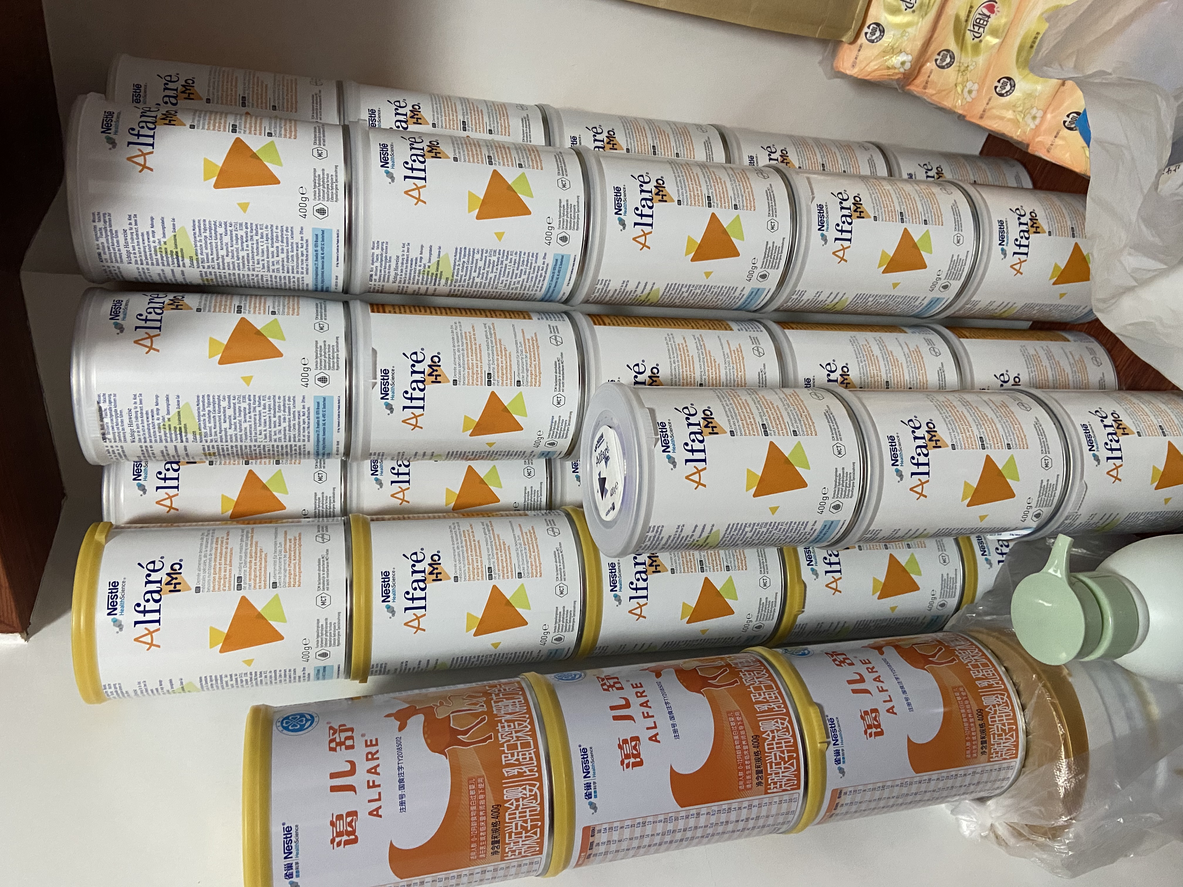 雀巢荷兰版蔼儿舒肽敏舒含HMO低乳糖深度水解奶粉葛儿舒无乳糖全阶段 荷兰版 蔼儿舒无乳糖 400g*1罐 实拍图