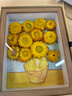JoyFlower梵高向日葵永生花相框七夕情人节生日礼物结婚送女生朋友高级感 实拍图