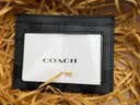 蔻驰（COACH）【品牌直供】女士迷你便携式卡包证件包深棕色CZ286礼物 实拍图
