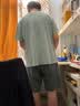 芬腾睡衣男100%纯棉夏季新款薄款T恤运动外穿男士睡衣家居服 实拍图