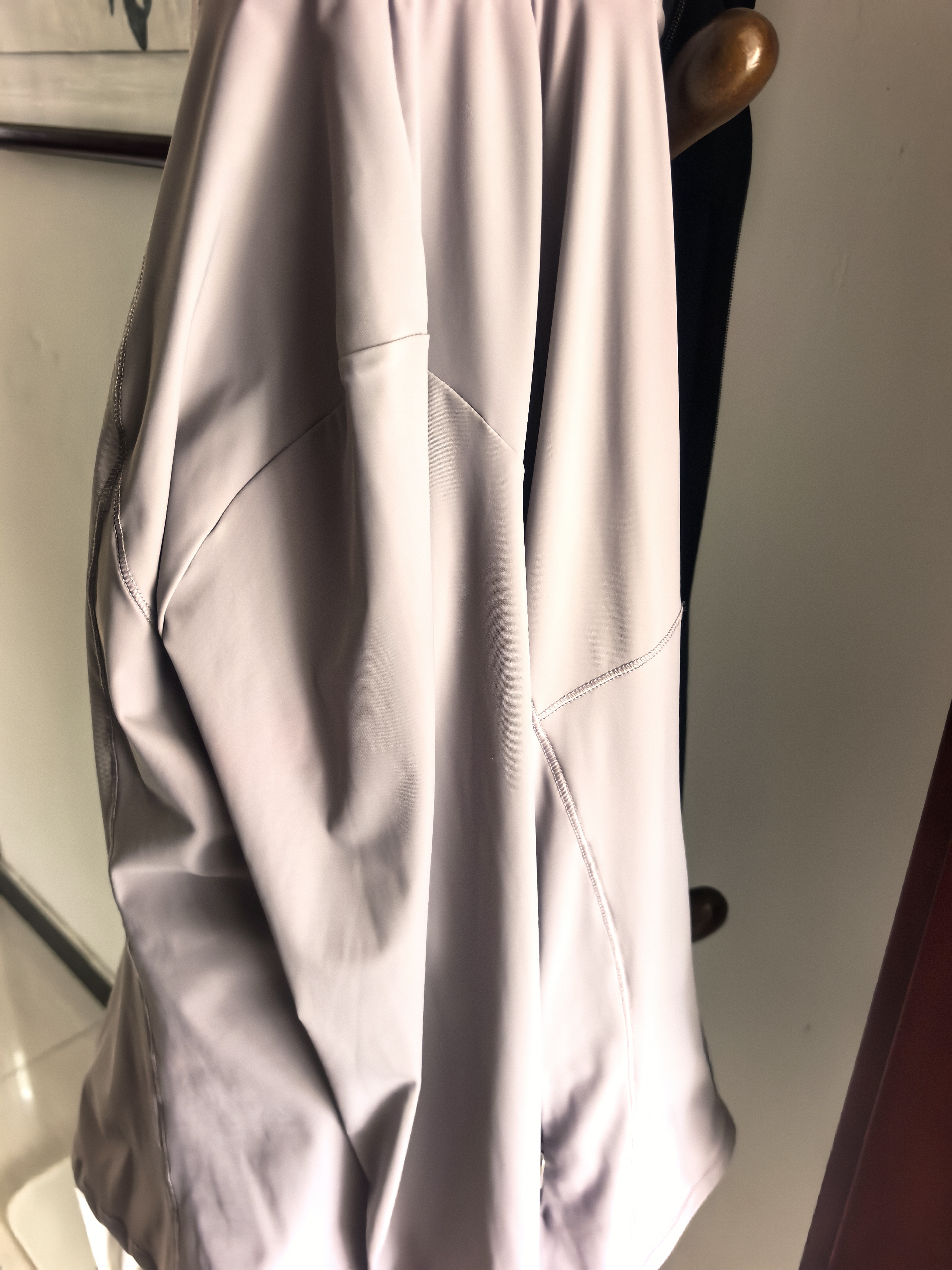 蕉下（beneunder）运动防晒衣女AL900辣妹防晒服防紫外线显瘦户外薄烟紫L 实拍图