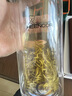 希诺抗菌玻璃杯双层防烫办公车载水杯男高档泡茶杯子XN-9303 360mL 实拍图