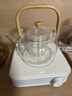 ±0日本正负零电陶炉煮茶炉小型煮茶器套装新型家用迷你电茶炉围炉煮茶壶不挑锅具CKH-J010 乳白色（机器+茶壶） 实拍图