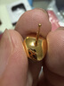 周大福爆闪方糖黄金耳钉(工费320) 约3.05g F229665 晒单实拍图