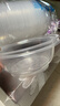 一次性碗餐具套装加厚水晶碗家用汤碗饭碗冰粉碗打包快餐碗 360环保碗(300ml)  50个 实拍图
