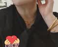 周大生黄金吊坠莫比乌斯环吊坠女款简约送女友生日情人节生日礼物 足金吊坠约0.3g（赠925银项链+品牌礼盒） 实拍图