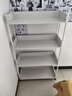 姗姗木艺书架落地简易书柜学生收纳货架家用客厅置物架多层储物架子 实拍图