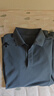 迪桑特（DESCENTE）DESCENTE迪桑特TRAINING系列男士吸湿速干D-TOUGH短袖POLO衫新品 CC-炭灰色 L (175/96A) 实拍图