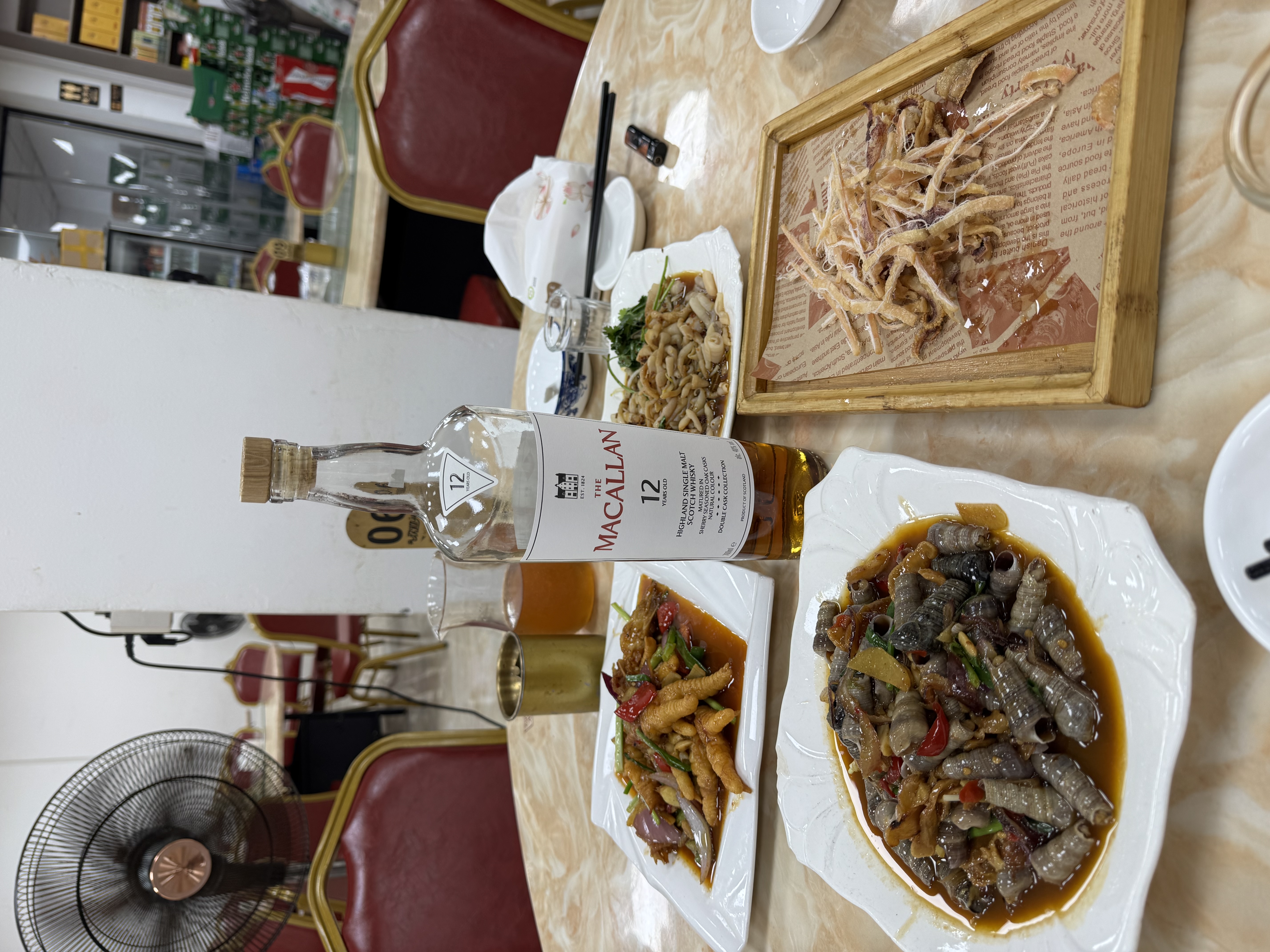 麦卡伦THE MACALLAN【官方正品】12年双雪莉桶单一麦芽苏格兰威士忌喜酒 700ml*2 实拍图