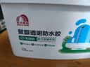 雨虹防水聚脲免砸砖防水胶 卫生间厨房透明防水涂料补漏王渗透剂 375g 实拍图