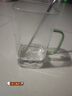 CORONATION【微波炉专用】耐热透明方形杯彩把高硼硅玻璃杯可电陶炉直烧简约 【绿】单杯900ML+盖+吸管 实拍图