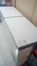 荣事达（Royalstar）双温冰柜家用小型双箱冷柜 冷藏冷冻两用柜双门商用大容量卧式冷柜节能省电 【节能省电 双温双室】798D顶开门 实拍图