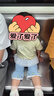 班喜迪女童牛仔裤夏装洋气儿童喇叭裤薄款女宝宝休闲裤七分小童裤子夏季 蓝色 【尺码偏小，建议选大一码】 90 实拍图