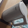 美的（Midea）电热水壶烧水壶食品级304不锈钢自动断电双层防烫全钢无缝1.5L容量 MK-HJ1566 实拍图