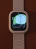 Apple/苹果 Watch S11 智能手表GPS款46毫米银色铝金属表壳雾紫色运动型表带M/L MEVX4CH/B 实拍图