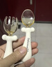 COOKSS婴儿勺子宝宝学吃饭弯弯训练勺叉子自主进食PPSU辅食勺餐具收纳盒 实拍图