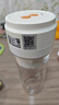 小熊（Bear）全玻璃榨汁机 无线便携榨汁杯 家用可碎冰果汁机小型多功能果蔬料理 电动奶昔随行搅拌杯LLJ-F04E2 实拍图