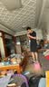 阿迪达斯（adidas）【特价清仓】夏季男女同款短袖男T恤跑步健身运动速干 黑/红 2XL 实拍图
