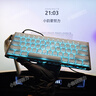 美加狮MAD 60 68 HE/MAD 68 Pro磁轴键盘有线连接客制化61/68键网页驱动台式笔记本电竞游戏键盘蝴蝶键帽 MAD 60 RGB 黑色 磁珀轴Pro 实拍图