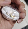 酷我音乐KL02真无线蓝牙耳机半入耳腾讯音乐游戏运动降噪耳机 蓝牙6.0适用于苹果华为小米手机LF162渐变红 实拍图