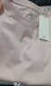 拇指白小T二代三防水光魔术男士短袖T恤夏季男士纯棉经典上衣 皓白男 2XL 实拍图
