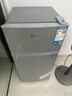 志高（CHIGO）小冰箱迷你小型家用冷藏冷冻两用宿舍出租房用双门办公室电冰箱节能省电 【一级能效】82L银色【全国联保丨节能省电】 实拍图