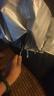 【已售100万】手动UV折叠黑胶防晒防紫外线遮阳晴雨两用伞 【爆款雨伞】7骨内层银胶纯色随机 实拍图