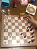 华圣国际象棋磁性大号胡桃木色高档教学露营比赛棋子儿童桌游国际象棋 实拍图