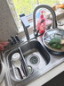 海尔（Haier）净水器鲜活水pro+1200G瞬时1400G抑菌滤芯触控龙头双出水厨房专用台下母婴直饮净水机R883 实拍图