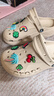 卡骆驰（CROCS）贝雅云彩女士洞洞鞋户外休闲鞋|208186 裸粉-6PI(含智必星) 35 (220mm) 实拍图