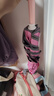 C'mon 儿童雨伞长杆直柄伞黑胶防晒太阳伞可爱安全小学生幼儿园 天空马 实拍图