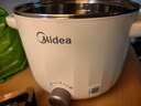 美的（Midea）电煮锅 0涂层不锈钢 宿舍小电锅 多功能家用宿舍泡面小火锅 2.6L蒸煮一体电热锅 XZC2066G 配蒸笼 实拍图