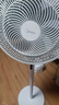 美的（Midea）【飓风节能】七叶柔风立式电风扇/家用轻音落地扇/台式小型风扇/大风力遥控定时摇头风扇 SAH35BSJ 实拍图