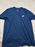 耐克(NIKE)春夏男短袖T恤 纯棉 运动休闲 经典简约 AR4999-410 蓝XXL 实拍图