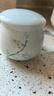 昌南茶杯影青陶瓷景德镇茶水分离茶具过滤带盖办公泡茶杯节节高升 实拍图