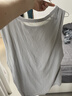 蕉内棉棉301H男士背心100%纯棉宽肩全棉家居服春夏季无袖无侧缝睡衣 实拍图