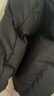 保姆鹅  【风墙】儿童羽绒服宝宝中长款护脸加厚外套保暖童装[NG2664] 炭黑 110 实拍图