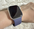 Apple/苹果 Watch S11 智能手表GPS款42毫米银色铝金属表壳雾紫色运动型表带S/M MEUT4CH/B 实拍图
