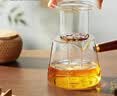 忆壶茶（YIHUTEA）茶壶玻璃泡茶壶侧把过滤煮茶壶加厚耐热电陶炉烧水壶养生煮茶器 【红檀木把手】700ML壶+1300瓦黑色炉 实拍图