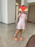 361°儿童泳衣女童女孩连体裙式平角游泳衣中大童舒适透气泡温泉泳装 实拍图