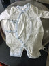 欢喜小熊新生儿连体哈衣春夏季宝宝纯棉护肚爬服0-6个月新生婴儿蝴蝶衣 实拍图