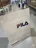 FILA 斐乐官方女装编织连衣裙2026夏新款简约翻领修身收腰连身裙 正黑色-BK M 165/84A/M 实拍图