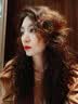 海昌开学季美瞳日抛进口彩色隐形眼镜本命色10片小直径月落冰蓝450度 实拍图